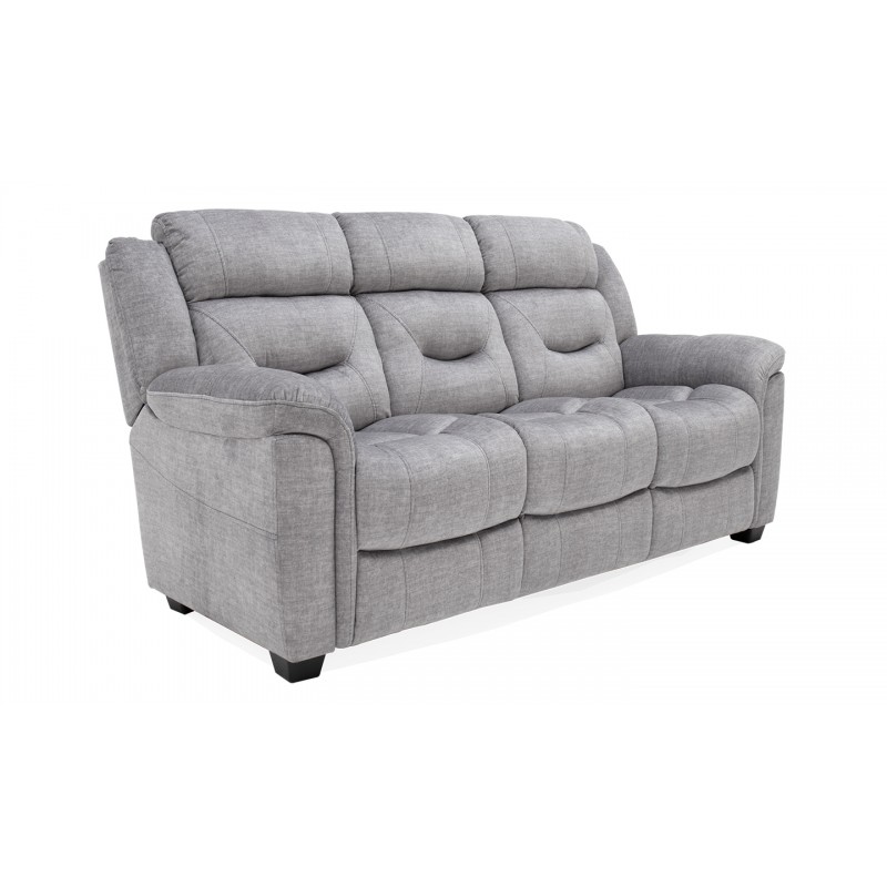 VL Dudley 3 Seater Fixed - Grey (Nett)